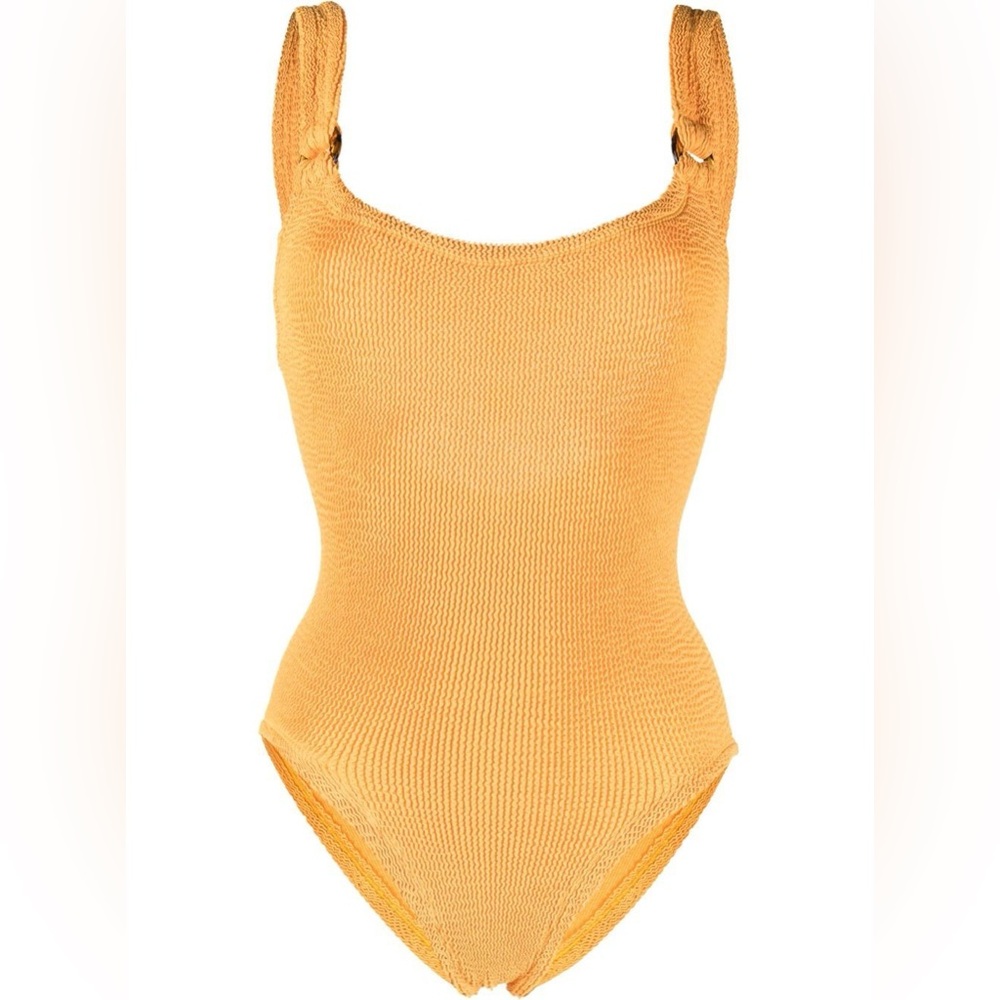 Hunza G Domino crinke-effect swimsuit